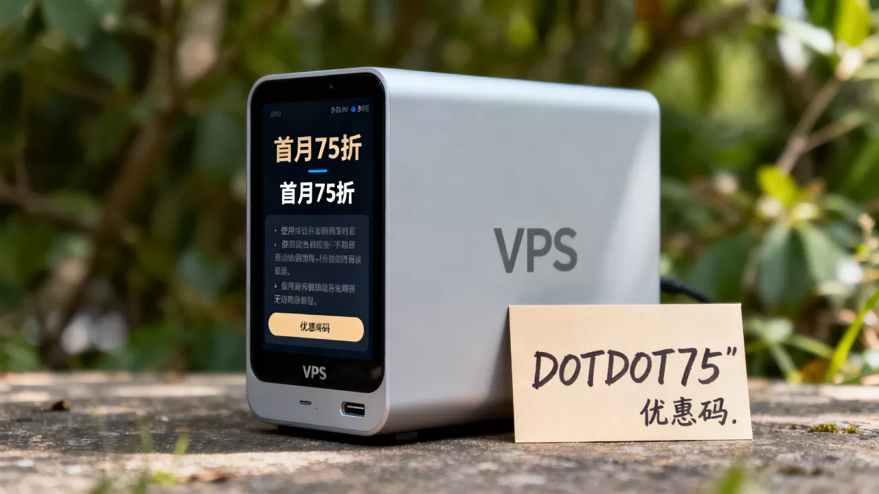 Dotdotnetwork洛杉矶CN2 GIA VPS首月75折怎么用？美国VPS优惠码领取