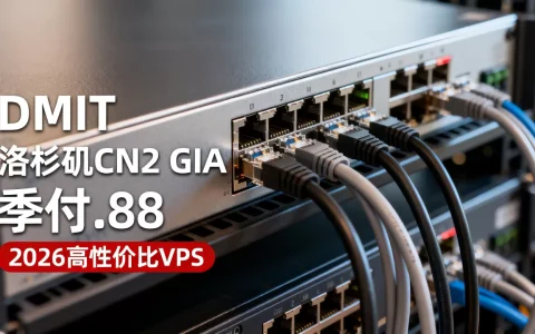 DMIT洛杉矶CN2 GIA VPS季付$28.88好用吗？2026年高性价比VPS推荐