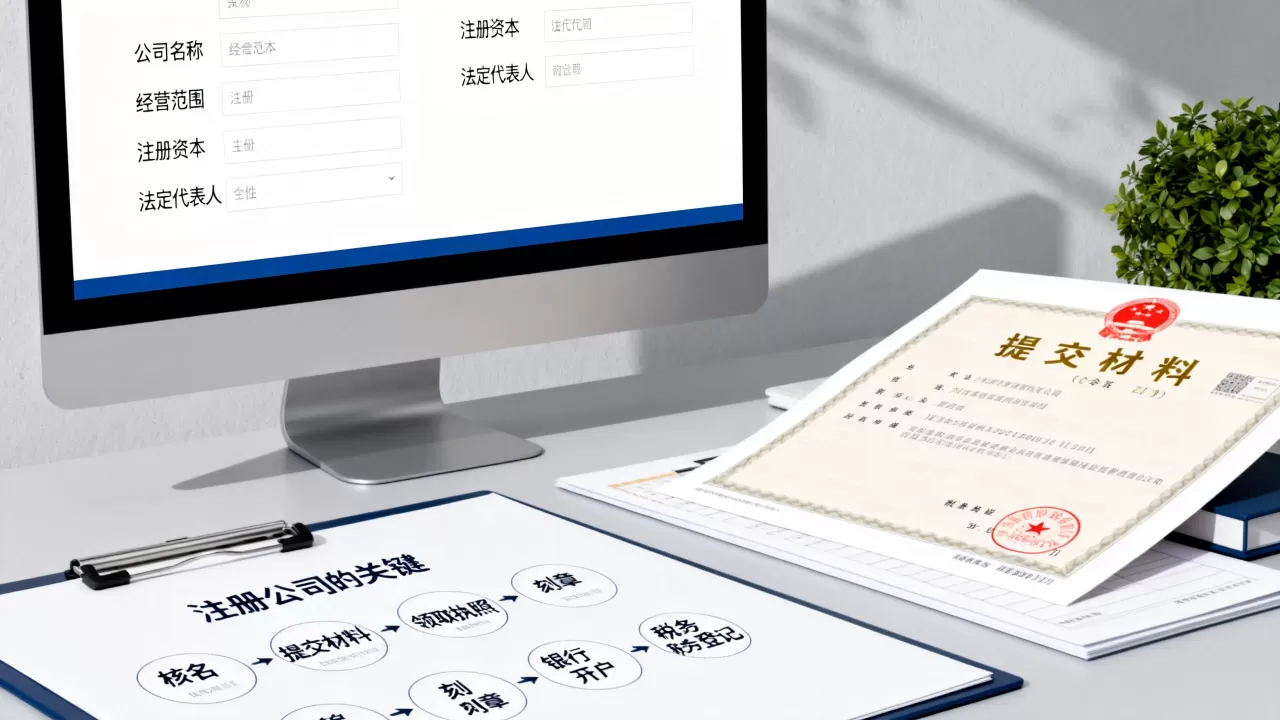 注册公司基本步骤是什么？注册公司的流程和条件