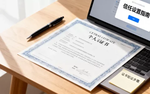 个人证书怎么变成受信任的？证书不受信任怎么办