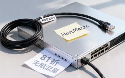 HostMaze罗马尼亚VPS81折真香吗？无限流量VPS推荐