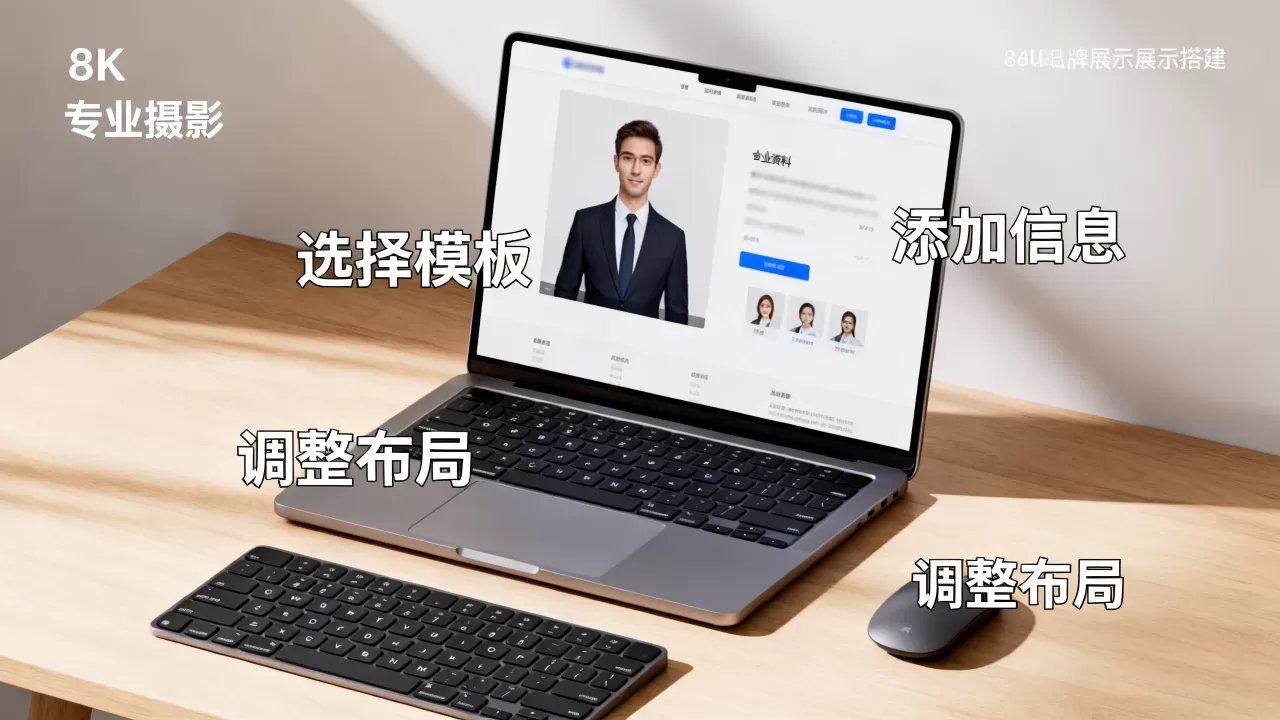 个人资料展示网站怎么做？个人主页搭建教程