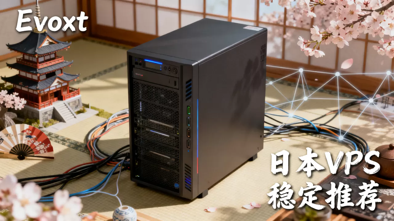 Evoxt日本VPS真的值得买吗？日本VPS推荐哪家稳定