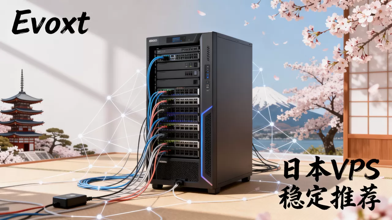 Evoxt日本VPS真的值得买吗？日本VPS推荐哪家稳定