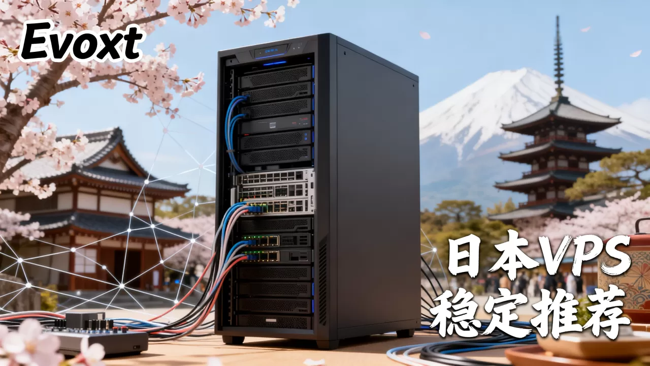 Evoxt日本VPS真的值得买吗？日本VPS推荐哪家稳定