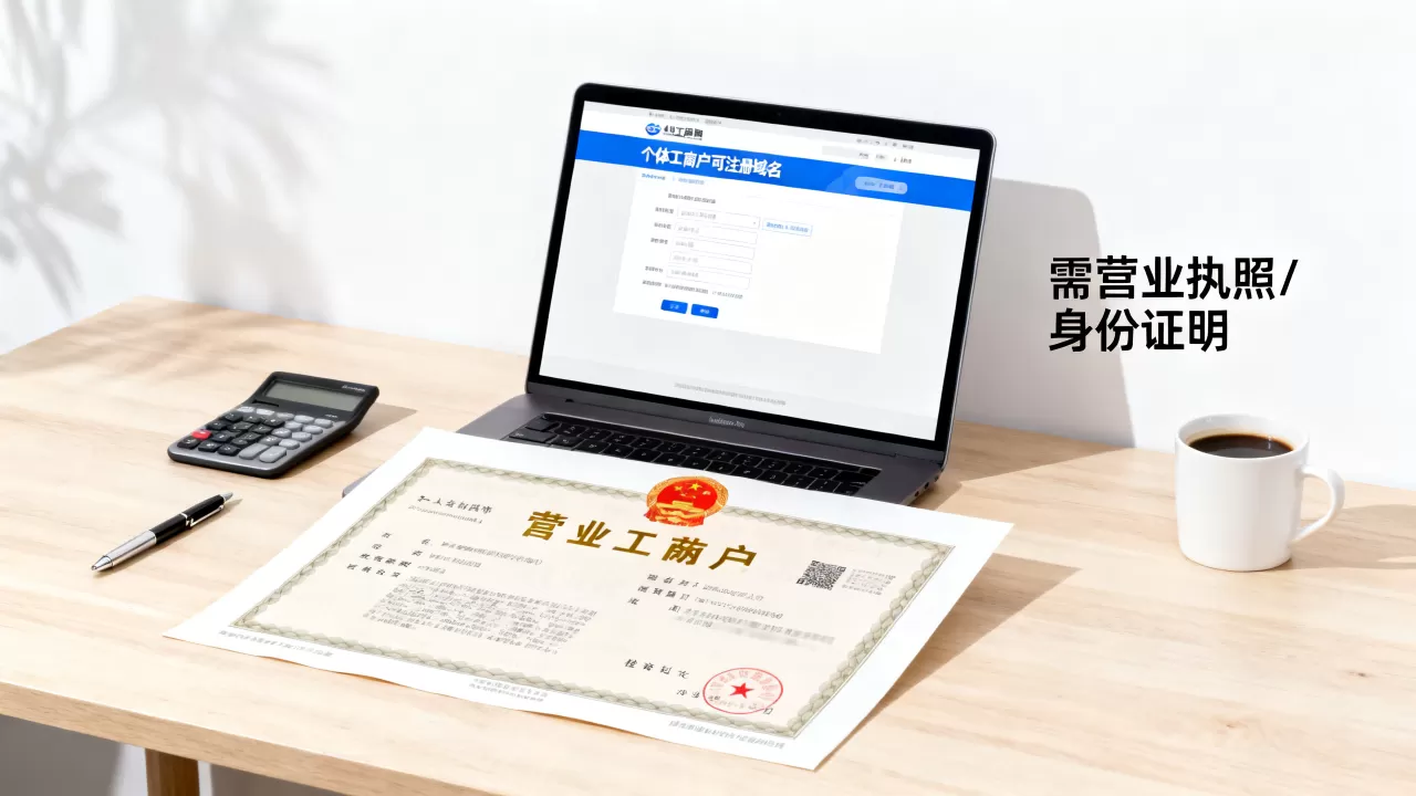 个体工商户能注册域名吗？个体户注册域名需要什么条件