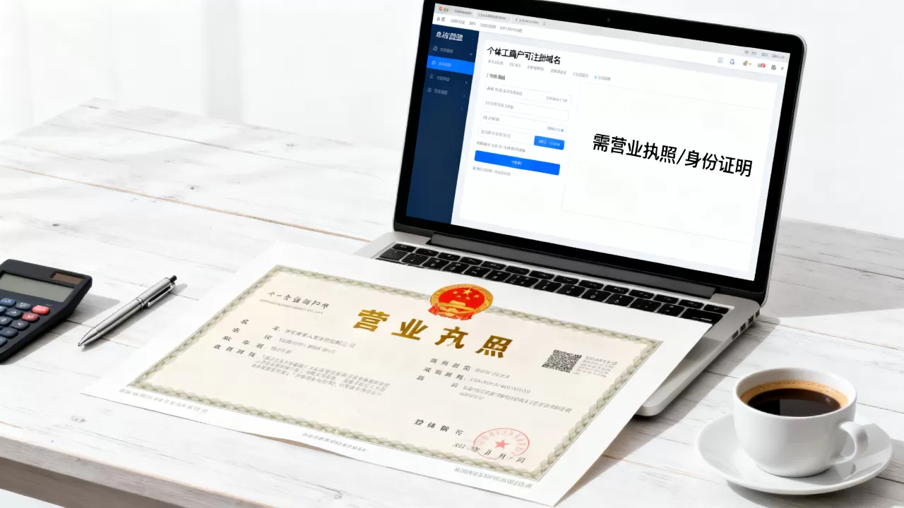 个体工商户能注册域名吗？个体户注册域名需要什么条件