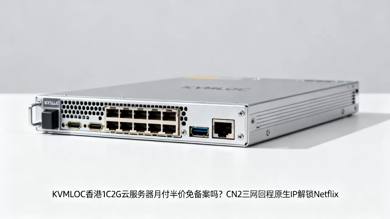 KVMLOC香港1C2G云服务器月付半价免备案吗?CN2三网回程原生IP解锁Netflix KVMLOC香港1C2G云服务器月付半价免备案吗?CN2三网回程原生IP解锁Netflix