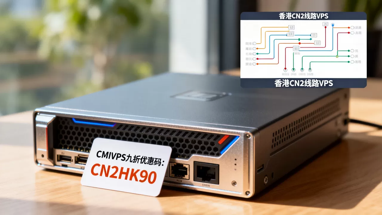 CMIVPS九折优惠码怎么领?香港CN2线路VPS推荐 CMIVPS九折优惠码怎么领?香港CN2线路VPS推荐