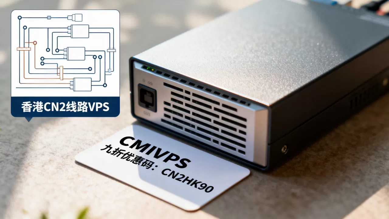CMIVPS九折优惠码怎么领?香港CN2线路VPS推荐 CMIVPS九折优惠码怎么领?香港CN2线路VPS推荐