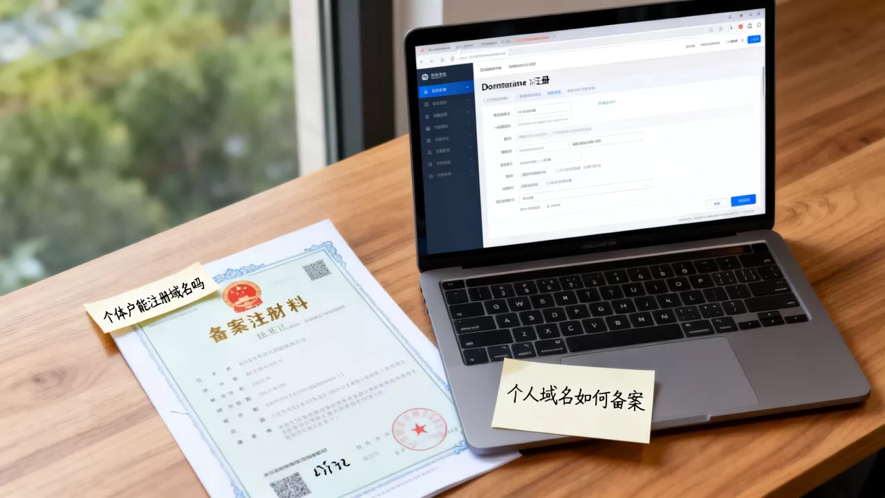 个体户能注册域名吗,个人域名如何备案 个体户能注册域名吗,个人域名如何备案