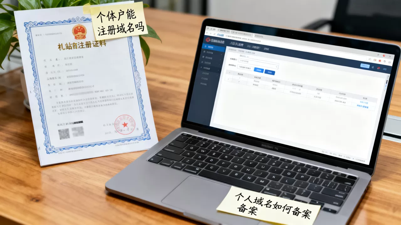 个体户能注册域名吗,个人域名如何备案 个体户能注册域名吗,个人域名如何备案