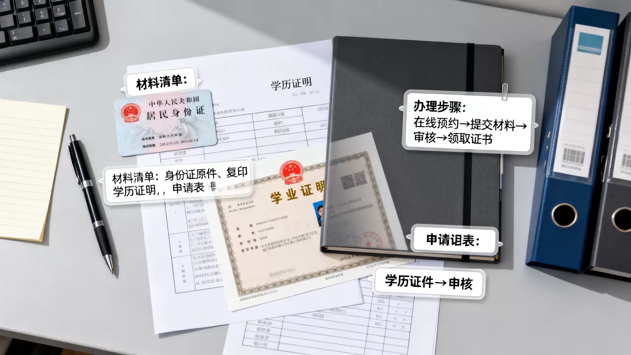 个人证书怎么办理？个人证书办理需要哪些材料