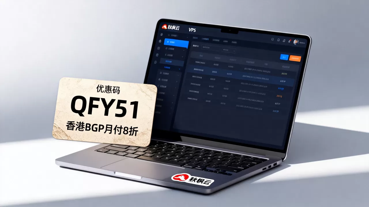 秋枫云五一优惠码怎么用?香港BGP月付8折VPS推荐 秋枫云五一优惠码怎么用?香港BGP月付8折VPS推荐