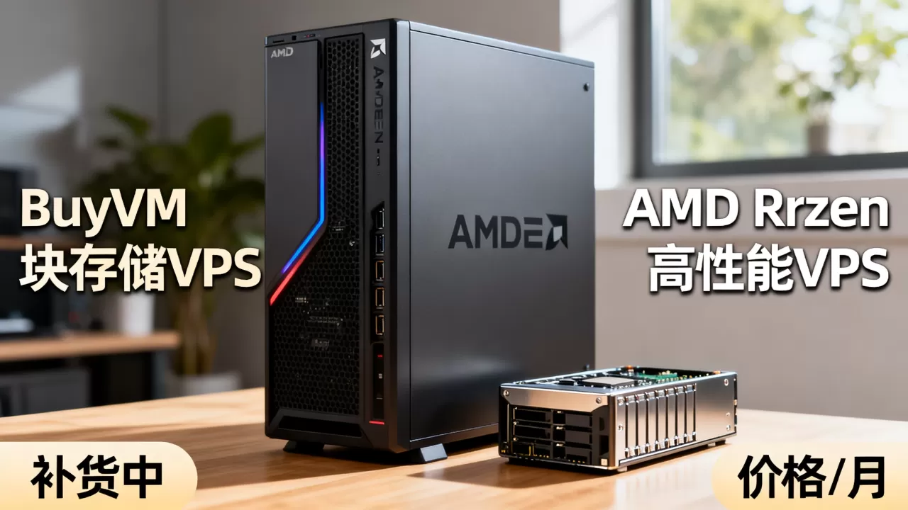 BuyVM块存储VPS补货了吗?AMD Ryzen高性能VPS价格 BuyVM块存储VPS补货了吗?AMD Ryzen高性能VPS价格