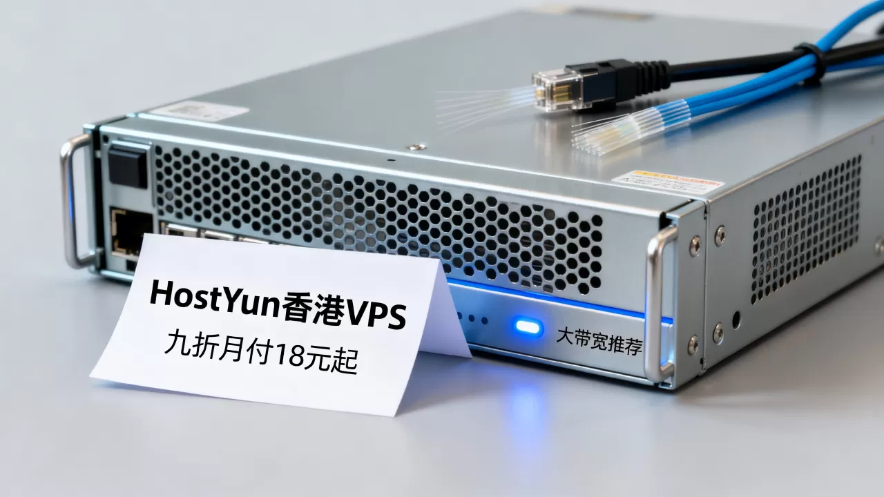 HostYun香港VPS九折月付18元起值得买吗,香港大带宽VPS推荐 HostYun香港VPS九折月付18元起值得买吗,香港大带宽VPS推荐