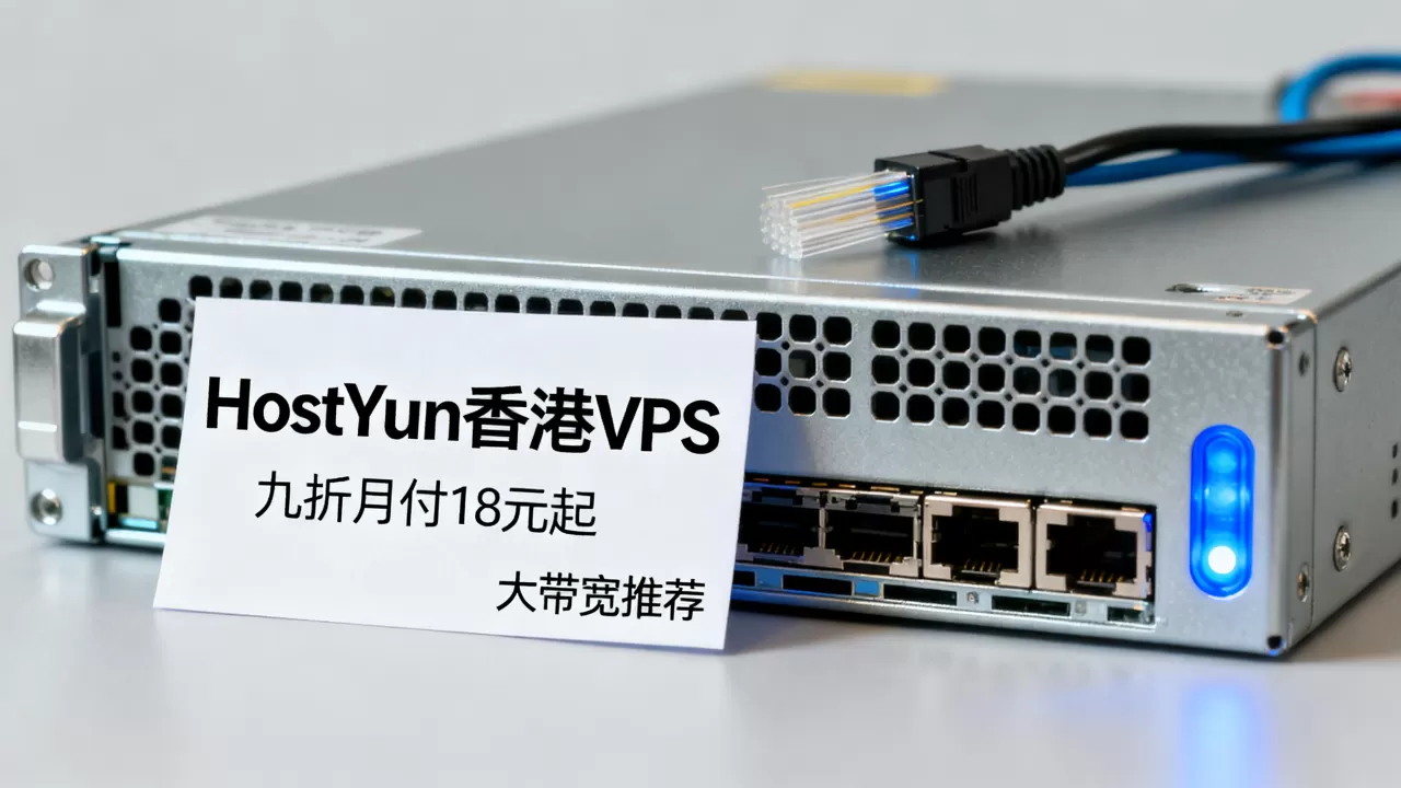 HostYun香港VPS九折月付18元起值得买吗,香港大带宽VPS推荐 HostYun香港VPS九折月付18元起值得买吗,香港大带宽VPS推荐