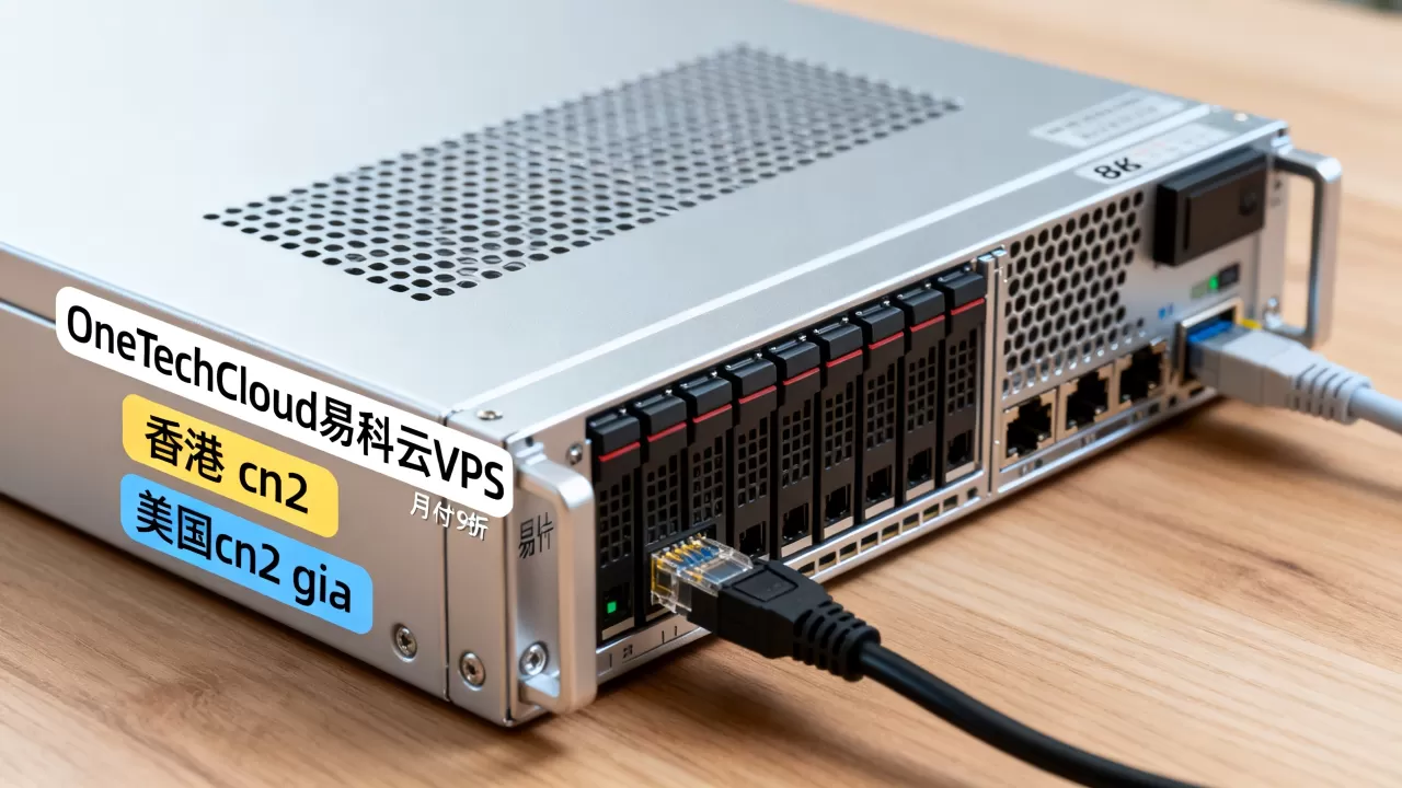 OneTechCloud易科云VPS月付9折是真的吗？香港cn2美国cn2 gia vps推荐