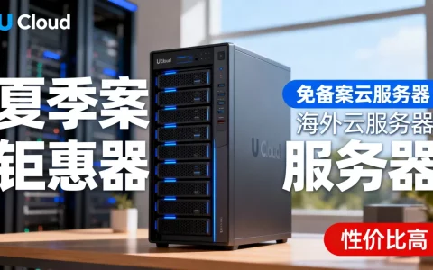 UCloud夏季钜惠免备案云服务器价格多少？海外云服务器哪家性价比高