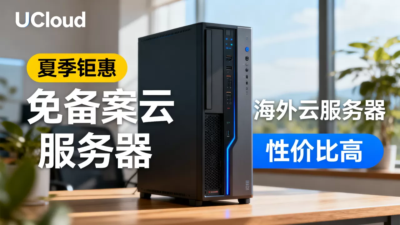UCloud夏季钜惠免备案云服务器价格多少?海外云服务器哪家性价比高 UCloud夏季钜惠免备案云服务器价格多少?海外云服务器哪家性价比高