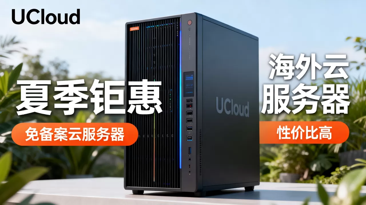 UCloud夏季钜惠免备案云服务器价格多少?海外云服务器哪家性价比高 UCloud夏季钜惠免备案云服务器价格多少?海外云服务器哪家性价比高