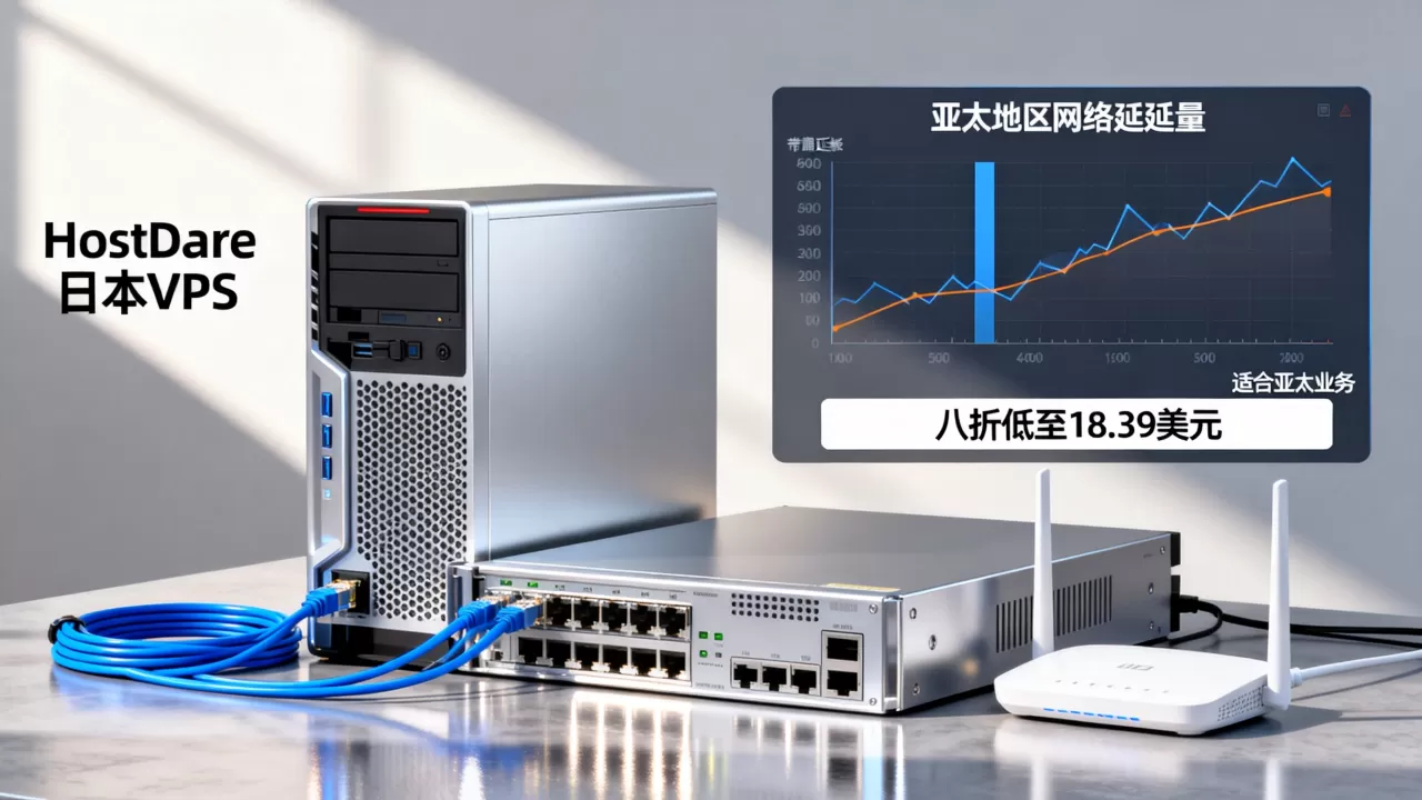 HostDare日本VPS八折低至18.39美元适合亚太业务吗 HostDare日本VPS八折低至18.39美元适合亚太业务吗