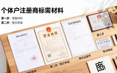 个体户如何注册商标？注册流程及所需材料详解