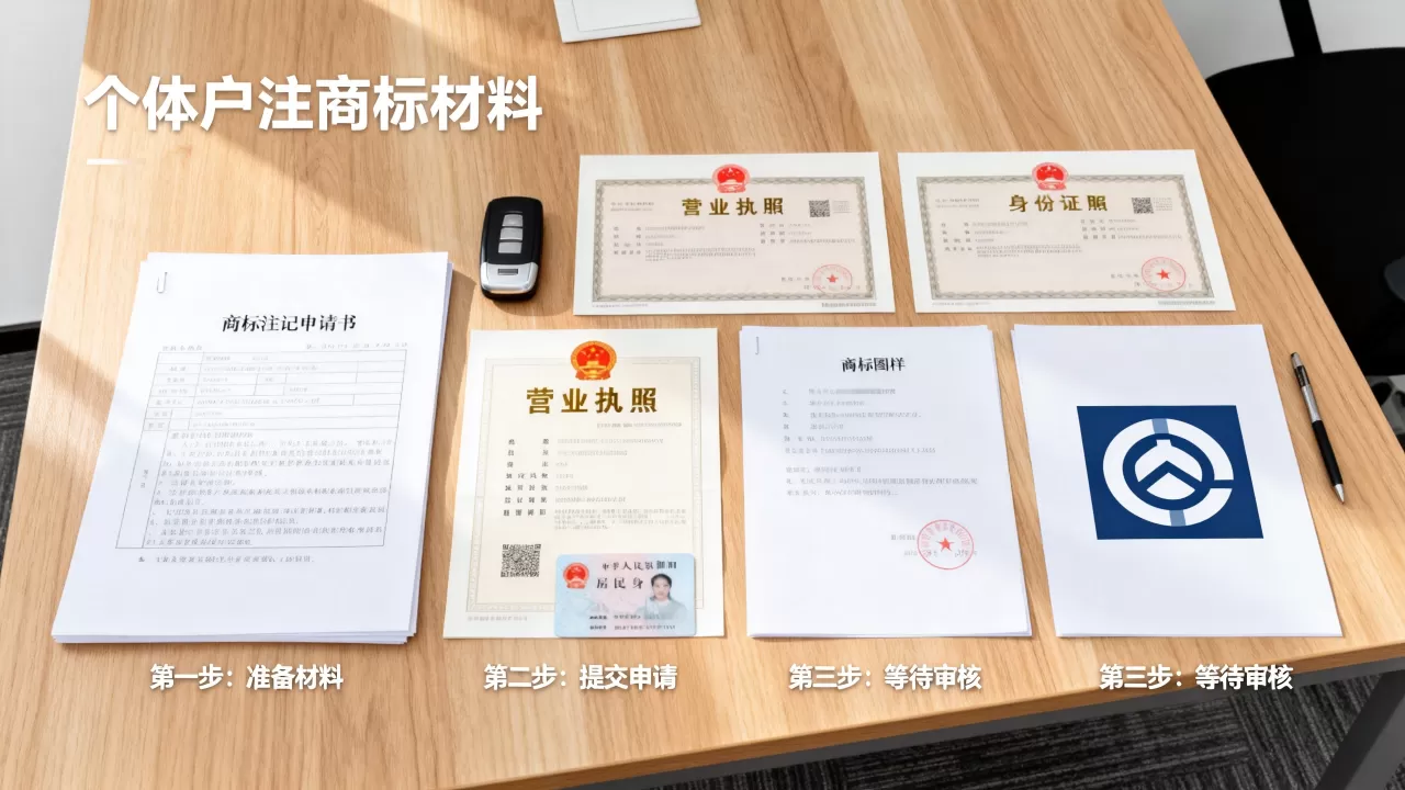 个体户如何注册商标?注册流程及所需材料详解 个体户如何注册商标?注册流程及所需材料详解