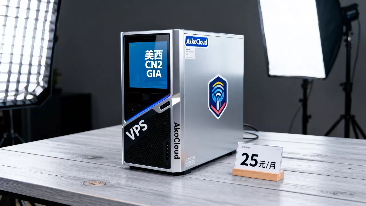 便宜美国VPS哪家强?AkkoCloud美西CN2 GIA低至25元 便宜美国VPS哪家强?AkkoCloud美西CN2 GIA低至25元