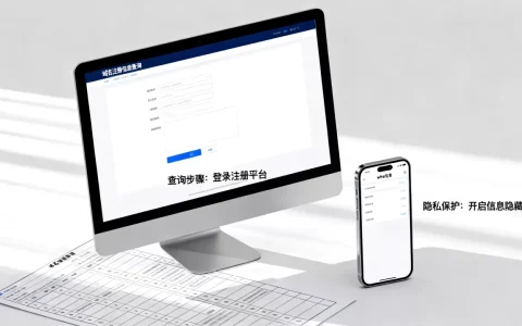 个人邮箱域名注册信息怎么查？域名注册信息保护