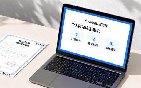 个人认证网站怎么弄？个人网站认证流程