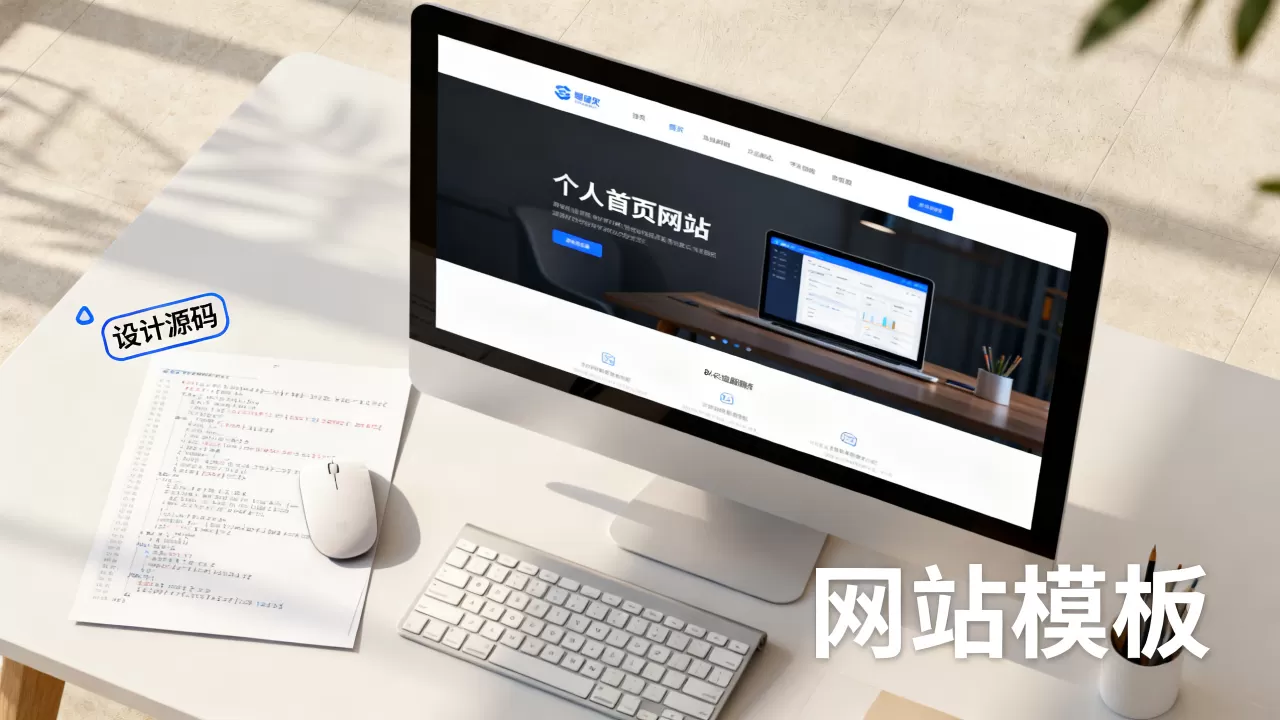 个人首页网站模板怎么做？免费个人主页设计源码