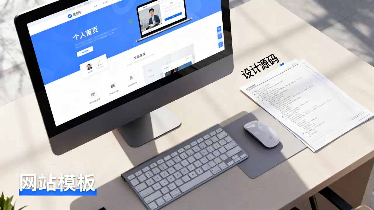 个人首页网站模板怎么做？免费个人主页设计源码