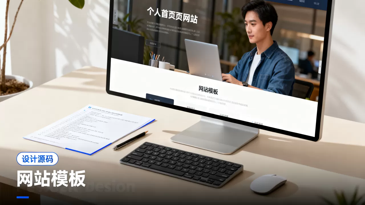 个人首页网站模板怎么做？免费个人主页设计源码