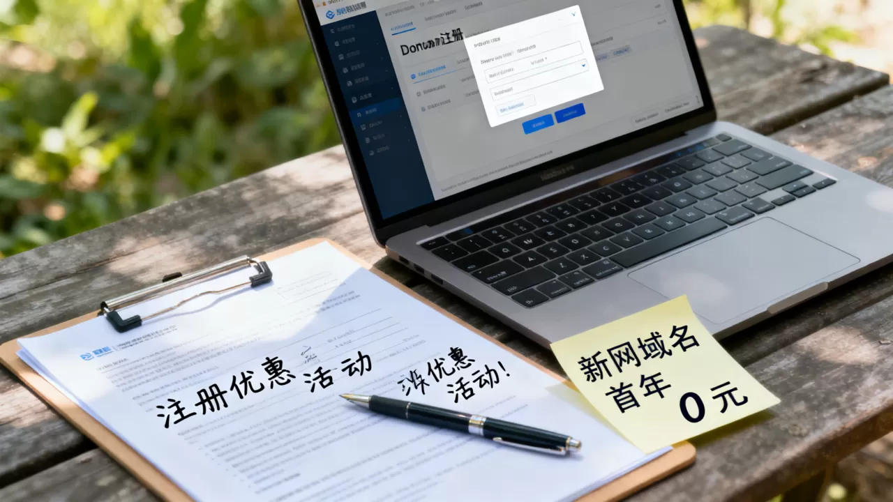 新网域名首年0元是真的吗？域名注册优惠活动有哪些