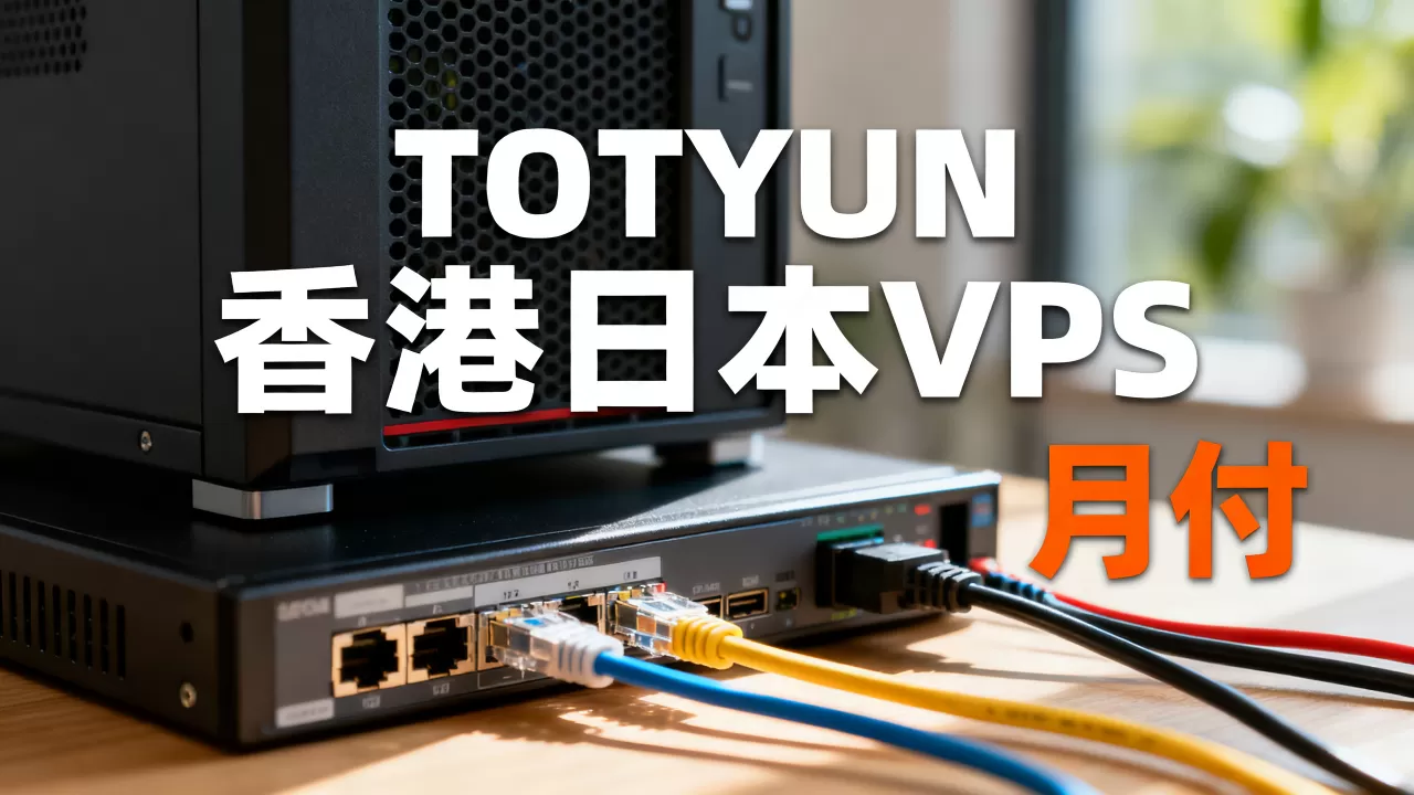 新商家TOTYUN全线5折是真的吗?香港日本VPS月付推荐 新商家TOTYUN全线5折是真的吗?香港日本VPS月付推荐