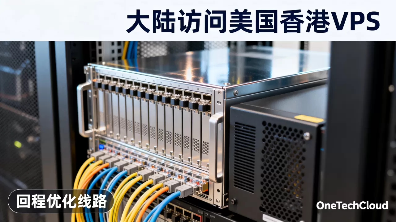 OneTechCloud云服务器回程优化线路怎么选?大陆访问美国香港VPS哪家快 OneTechCloud云服务器回程优化线路怎么选?大陆访问美国香港VPS哪家快