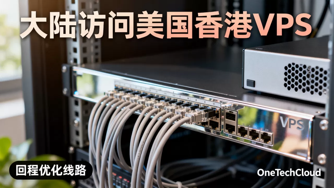 OneTechCloud云服务器回程优化线路怎么选?大陆访问美国香港VPS哪家快 OneTechCloud云服务器回程优化线路怎么选?大陆访问美国香港VPS哪家快