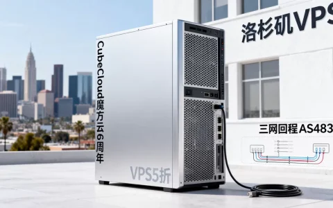CubeCloud魔方云6周年VPS5折是真的吗？洛杉矶VPS三网回程AS4837优惠