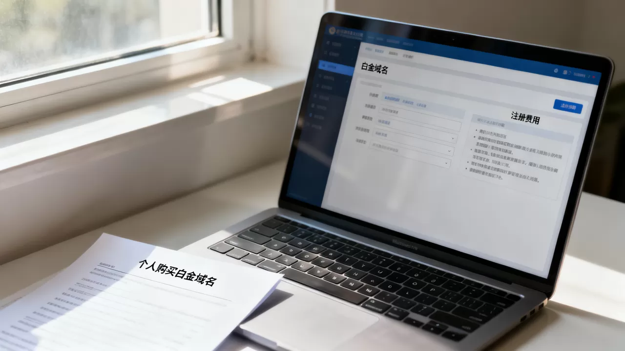 个人购买白金域名要多少钱？白金域名注册费用是多少