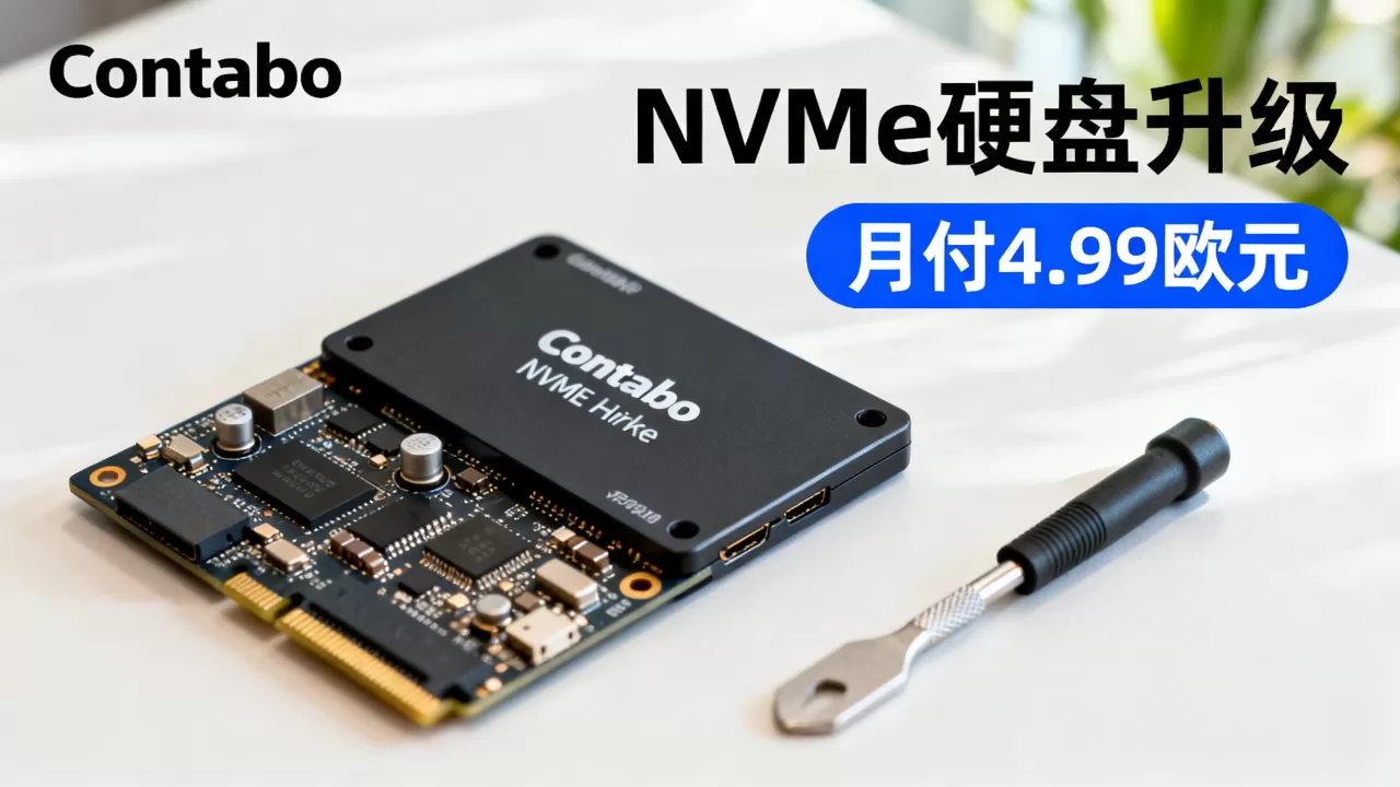 Contabo NVMe硬盘升级划算吗?月付4.99欧元套餐升级攻略 Contabo NVMe硬盘升级划算吗?月付4.99欧元套餐升级攻略