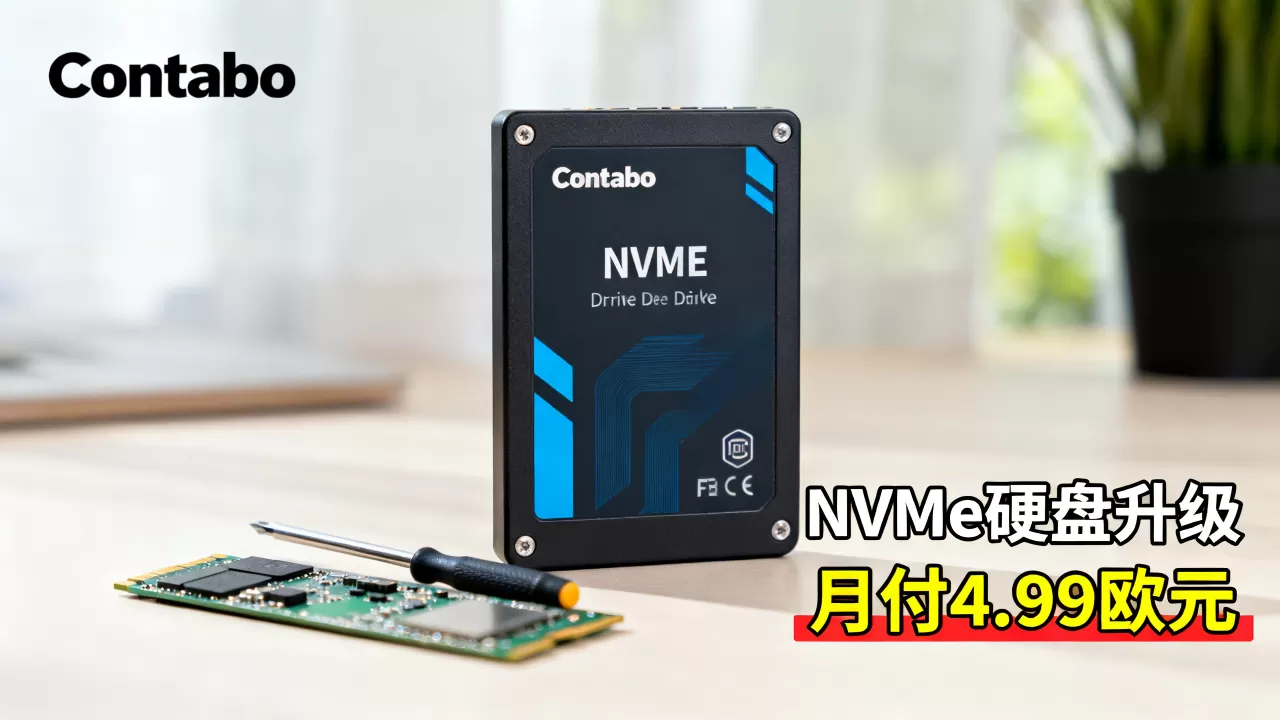 Contabo NVMe硬盘升级划算吗?月付4.99欧元套餐升级攻略 Contabo NVMe硬盘升级划算吗?月付4.99欧元套餐升级攻略