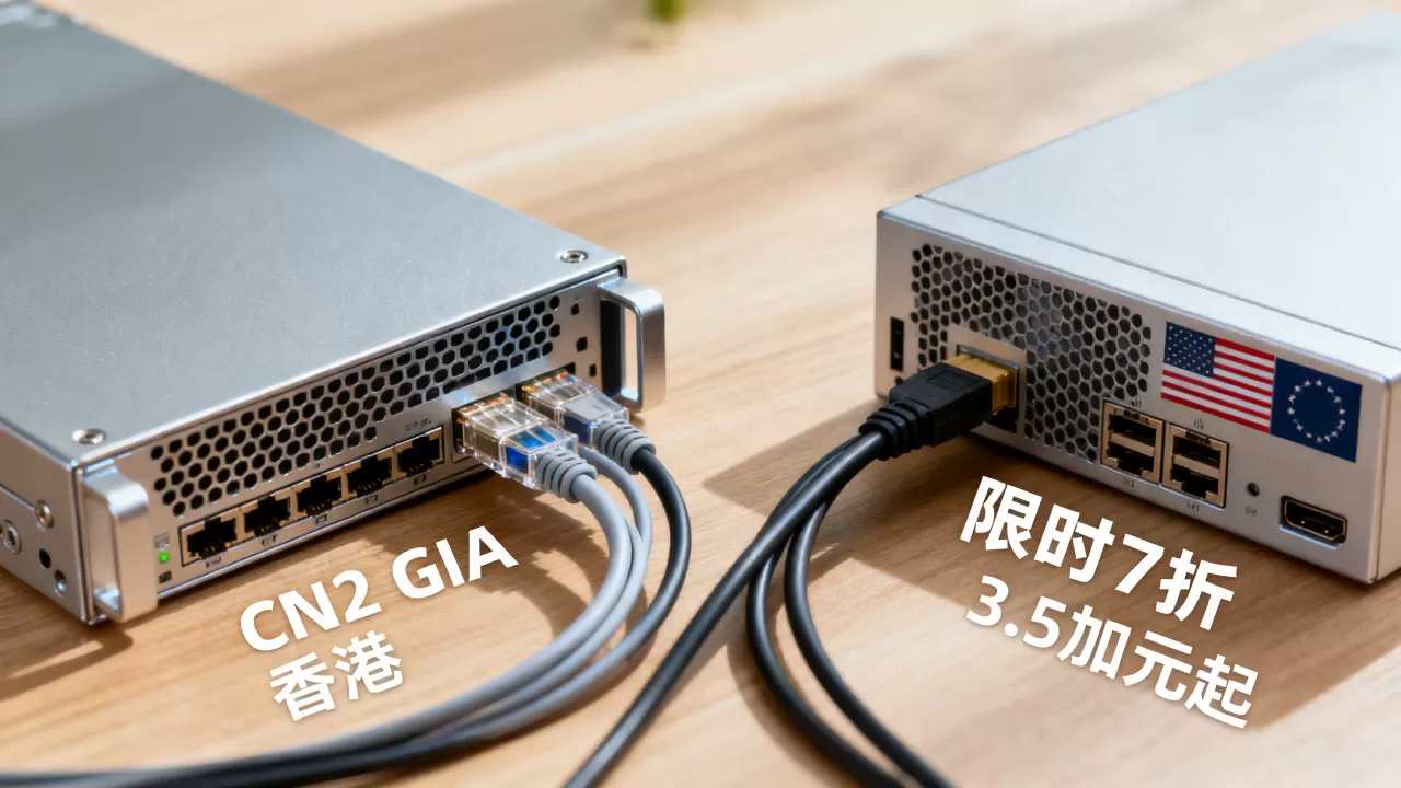 VMISS限时7折3.5加元起值得买吗?香港美国服务器CN2 GIA对比 VMISS限时7折3.5加元起值得买吗?香港美国服务器CN2 GIA对比