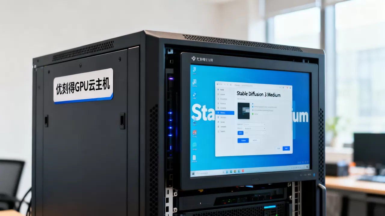 优刻得GPU云主机如何运行Stable Diffusion 3 Medium? 优刻得GPU云主机如何运行Stable Diffusion 3 Medium?