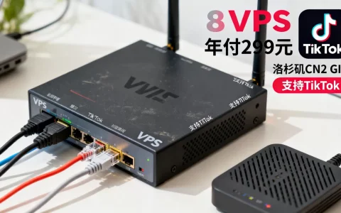 六六云VPS年付299元值得买吗，洛杉矶CN2 GIA支持TikTok