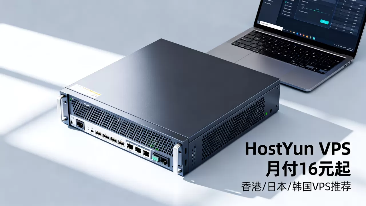 HostYun VPS月付16元起靠谱吗？香港日本韩国VPS推荐