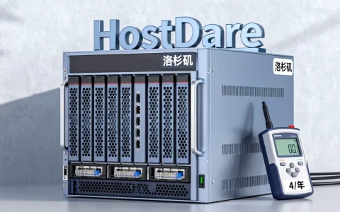 HostDare洛杉矶VPS低至$10.4/年值得买吗，美国VPS推荐