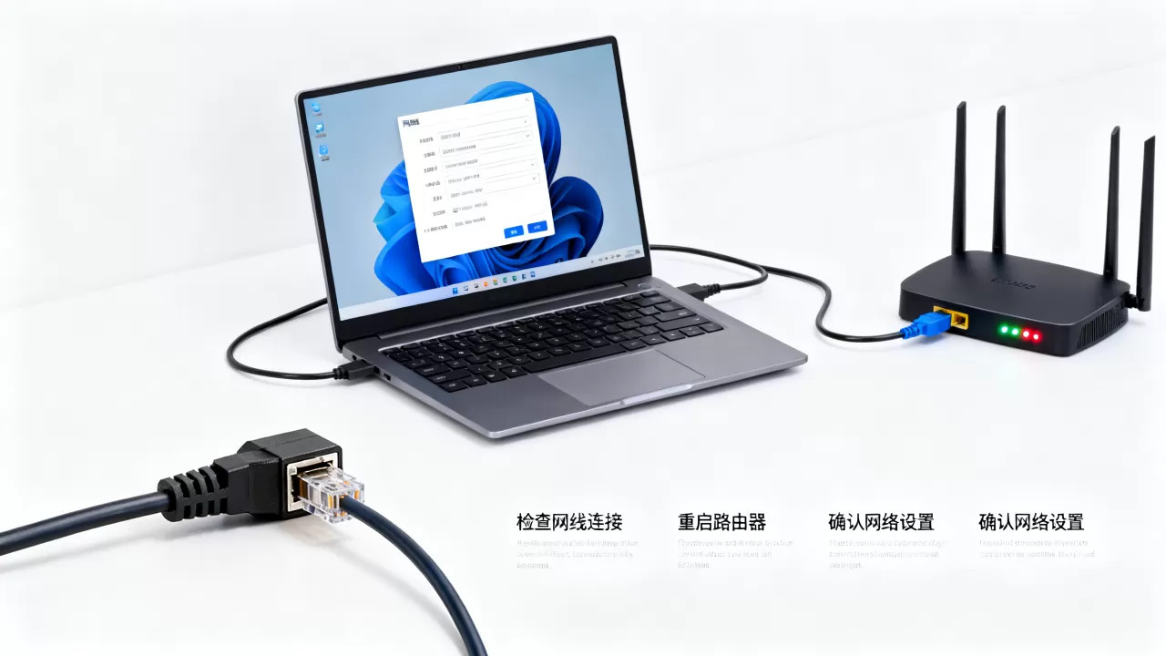 个人计算机接入网络怎么操作？电脑连不上网怎么办