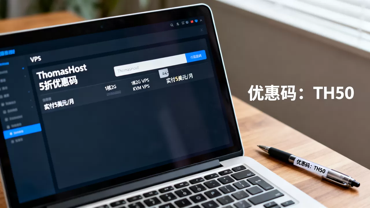 ThomasHost5折优惠码怎么用?1核2G内存KVM VPS套餐实付5美元/月 ThomasHost5折优惠码怎么用?1核2G内存KVM VPS套餐实付5美元/月