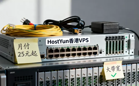 HostYun香港VPS月付25元起靠谱吗,香港大带宽VPS推荐